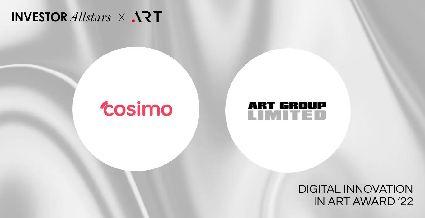Digital Innovation in Art Award 2022 Spotlights two Longlist Nominees COSIMO & ART GROUP LTD