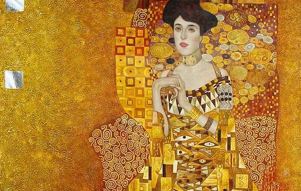 woman gold klimt